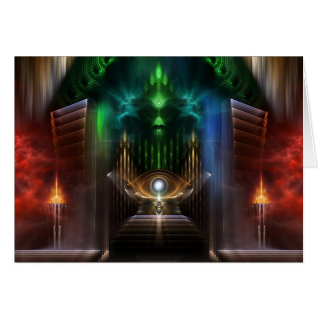 Die Gestaltung der Kunst des Oz-Fraktals (Vorderseite (Horizontal))