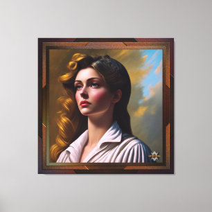 Die Gestaltung der zukünftigen AI Concept Art von  Leinwanddruck