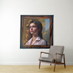 Die Gestaltung der zukünftigen AI Concept Art von Wandteppich
