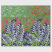 die Gestaltung eines grün-gelben Musters Geschenkpapier (Flach)