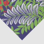 die Gestaltung eines grün-gelben Musters Seidenpapier (Ausschnitt)