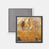 Die Gestaltung mittelalterlicher Kulinarik Magnet (Vorderseite/Rückseite)