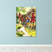 Die gesteinigte Leinwand (Insitu (Holzboden))