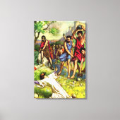 Die gesteinigte Leinwand (Vorderseite)