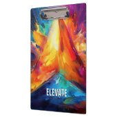 Die gestrichene Pyramide Klemmbrett (Links)