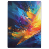 Die gestrichene Pyramide Klemmbrett (Rückseite)