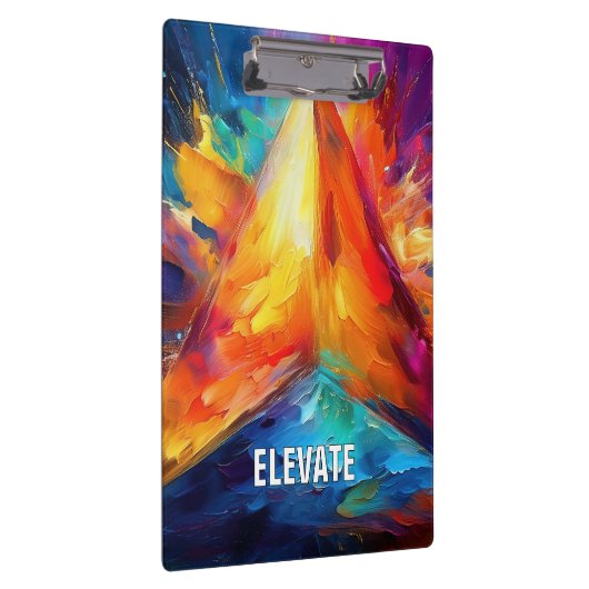 Die gestrichene Pyramide Klemmbrett (Rechts)