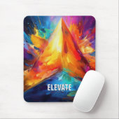 Die gestrichene Pyramide Mousepad (Mit Mouse)