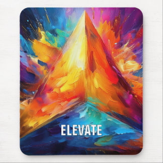 Die gestrichene Pyramide Mousepad