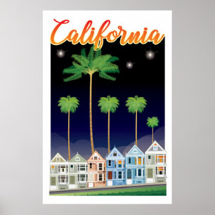 Die gestrichenen Damen in der Nacht   San Francisc Poster