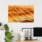 Die gestrichenen Hügel in den John Day Fossil Bett Poster (Heimbüro)