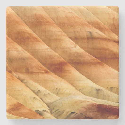 Die gestrichenen Hügel in den John Day Fossil Bett Steinuntersetzer (Vorderseite)