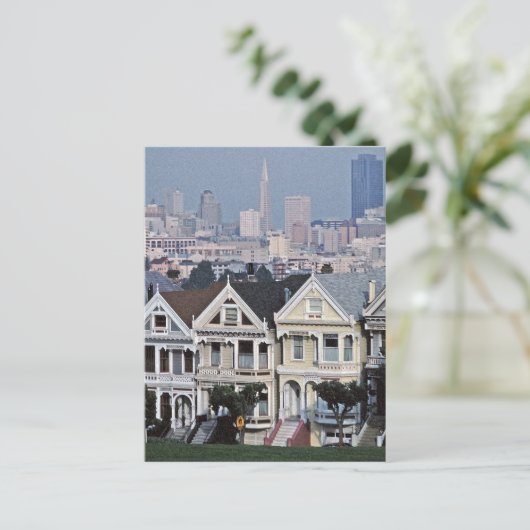 Die gestrichenen Ladys San Francisco Postkarte (Stehend Vorderseite)
