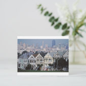 Die gestrichenen Ladys San Francisco Postkarte (Stehend Vorderseite)