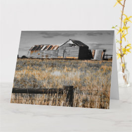 Die gestrige leerere Grußkarte Karte