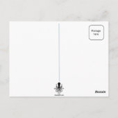 Die gestrige Postkarte für die Winde (Rückseite)