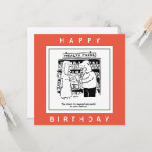 Die gesunde Ernährung könnte durch den Cartoon des Karte (Vorderseite/Rückseite Beispiel)