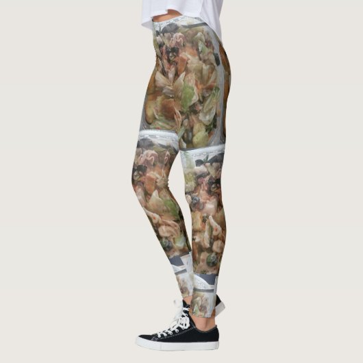 Die gesunde Sammlung des Feinschmeckers Leggings (Links)