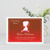 Die Gesundheits-Krebs-des Überlebenden der Frau Einladung (Stehend Vorderseite)