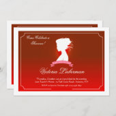 Die Gesundheits-Krebs-des Überlebenden der Frau Einladung (Vorne/Hinten)