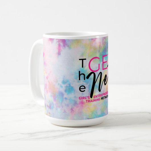 Die GET Net 15oz-Tasse Kaffeetasse (Vorderseite Links)