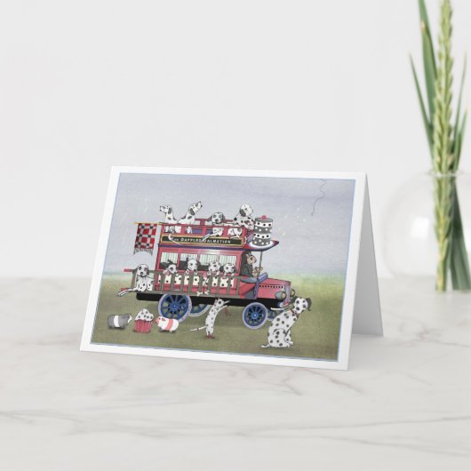 Die getapfte Omnibus-Karte der Dalmierung Karte (Vorderseite)