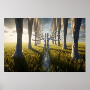 Die geteilte Seele in der unendlichen Ernte Poster