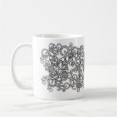 Die Getränk-Tasse Lotsa Fahrräderlite-Radfahrers Kaffeetasse (Links)