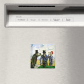 Die Getränke von Vincent van Gogh 1890 Magnet (In Situ (Geschirrspüler))