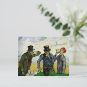 Die Getränke von Vincent van Gogh Einladung (Stehend Vorderseite)