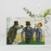 Die Getränke von Vincent van Gogh Einladung (Stehend Vorderseite)