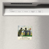 Die Getränke von Vincent van Gogh Magnet (In Situ (Geschirrspüler))