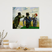 Die Getränke von Vincent van Gogh Poster (Küche)