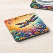 Die Getränkeküste der Dragonfly Getränkeuntersetzer (Linke Seite)