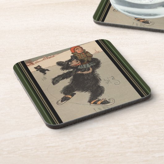 Die Getränkeküste der drei Bars Getränkeuntersetzer (Linke Seite)