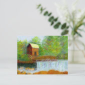 Die Getreidemeile, Postkarte (Stehend Vorderseite)