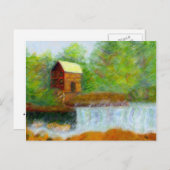 Die Getreidemeile, Postkarte (Vorne/Hinten)