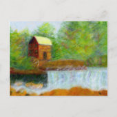 Die Getreidemeile, Postkarte (Vorderseite)