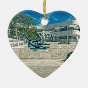 Die Getty Mittelankunfts-Piazza Keramik Ornament