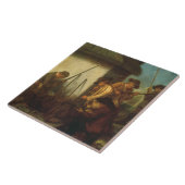 Die Gewehre (Öl auf Leinwand) vorbereiten Fliese (Seite)