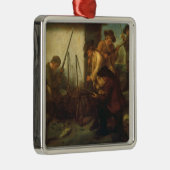 Die Gewehre (Öl auf Leinwand) vorbereiten Ornament Aus Metall (Rechts)