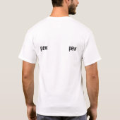 Die GEWEHRE T-Shirt (Rückseite)