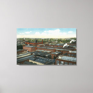 Die Gewerkschaft Metallische Patrone Co Bldgs Leinwanddruck