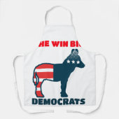 Die Gewinner der großen Demokraten Schürze (Vorderseite)