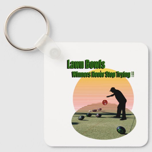 Die Gewinnergestaltung, die Keyring Schlüsselanhänger (Vorderseite)