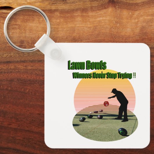 Die Gewinnergestaltung, die Keyring Schlüsselanhänger (Vorderseite)