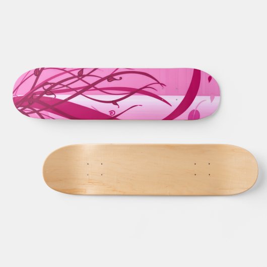 Die Gewohnheit des Hawaiianer befleckten Skateboard (Horizontal)
