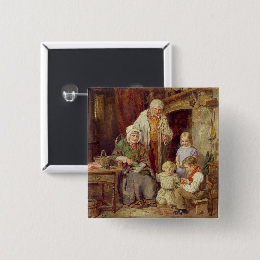 Die gewordenen Vögel Button (Vorne & Hinten)