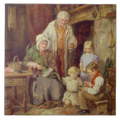 Die gewordenen Vögel Fliese (Vorderseite)