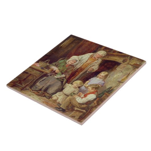 Die gewordenen Vögel Fliese (Seite)